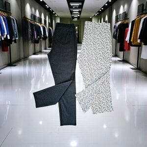 2 PAIR BUNDLE HILARY RADLEY & MAX STUDIO PANTS WORK OR CASUAL SUPER COMFEY!